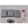 Image 2 : (3) Zippo Lighters & (7) Zippo Refill Kits