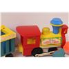 Image 3 : Vintage Fisher Price Circus Train & Dump Truck Toys