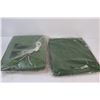 Image 4 : (2) Woven Green Tarps -NIB