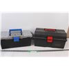 Image 1 : (2) Portable Tool Boxes (Plastic)