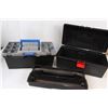 Image 2 : (2) Portable Tool Boxes (Plastic)