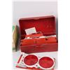 Image 2 : Lot of: Emergency Vehicle Reflectors Kit, Protective Ear Muffs, Thermos (Appears New)