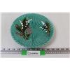 Image 1 : Lily of Valley Flower Decor Plate - 9.5" - Painted in Germany
