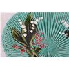Image 2 : Lily of Valley Flower Decor Plate - 9.5" - Painted in Germany