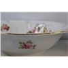 Image 2 : Floral Print Wash Basin (17"), Bowl (9", Handle Broken)