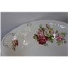 Image 3 : Floral Print Wash Basin (17"), Bowl (9", Handle Broken)