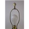 Image 3 : Yellow End Table Lamp - 29.5" Tall -Untested - No Shade