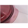 Image 3 : Corning Vision Ruby Glass Dish - 3.5L w/Lid
