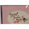 Image 2 : Hummingbird Watercolor Painting in Metal Frame - 10"x8"