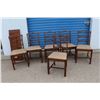 Image 8 : **Drop Leaf Wooden Table with Leaf - 40 1/4" x 72 1/4" x 30 1/2" with Leaf, Folded Table Measures 26
