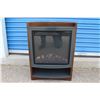 Image 2 : **Electric Fireplace - Untested, 21" x 7" x 30"H