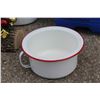 Image 3 : **(2) Water Containers, GSW Bedpan, Christmas Candleholder