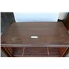 Image 2 : **Wooden TV Stand - As Is, 37 1/2" x 20" x 30"H