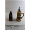 Image 1 : Saskatchewan Pool Wisweton Liquor Bottle, Stein - Some Chips