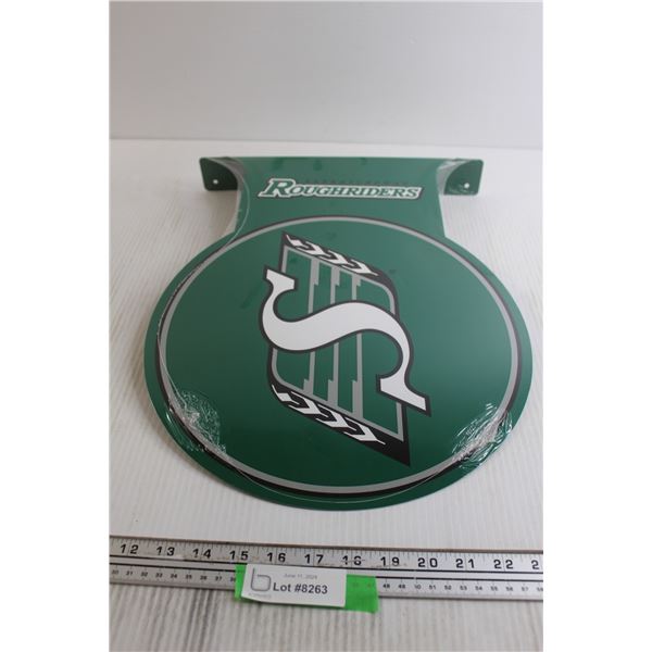 Saskatchewan Roughriders Sign - 13 1/2" x 17 1/2"