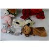 Image 5 : Monkey & Elephant Hand Puppets - Stuffed Animals
