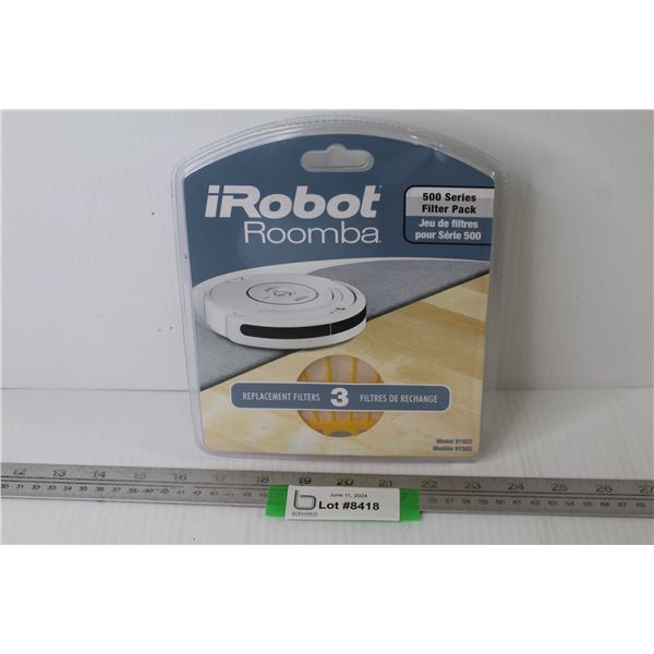 iRobot Roomba 500 Series Filter Pack (NIB)