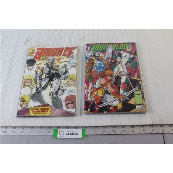 (4) Brigade Comics, (5) Team Youngblood Comics
