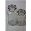 Image 2 : (4) Glass Cannisters
