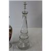 Image 3 : (2) Glass Decanters