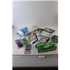 Image 1 : Assorted Medical Items, Shoe Laces - Nasal Strips, Cooling Gel Compress
