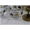 Image 2 : (8) 1867-1967 Canada Centennial Glasses, (4) Glass Goblets