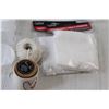 Image 2 : (2) Packs of Cheese Cloth, Microfiber Cloth, Mini Reusable Containers, Misc.