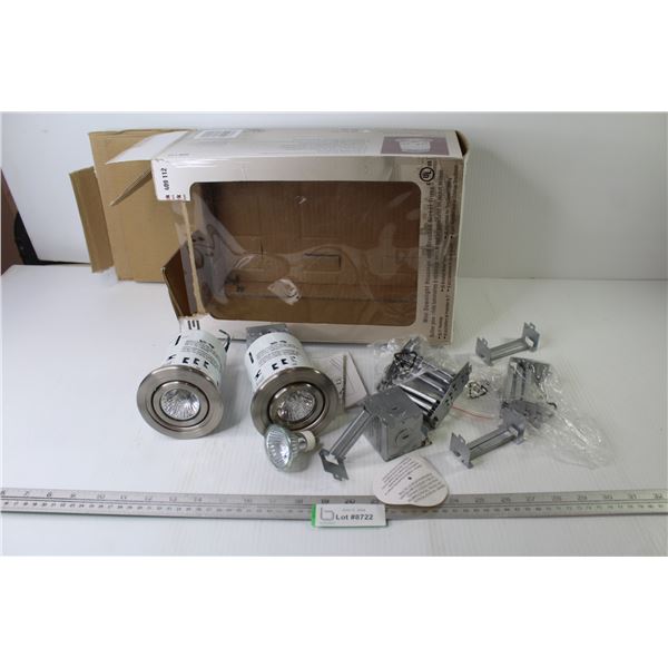 (2) 3" Recessed Lights