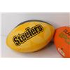 Image 4 : (3) Small Footballs - Steelers - Patriots - Island Gear Sport