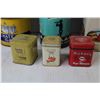 Image 2 : Vintage Tabacco Tins - Amphora - Bugler - Old Port - Vintage Tea Tins