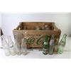 Image 1 : Vintage Wooden Coca-Cola Case - Coke - Pepsi - Crush - 7-Up - Pop Shoppe - Mountain Dew - Coca-Cola 