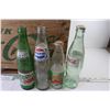 Image 2 : Vintage Wooden Coca-Cola Case - Coke - Pepsi - Crush - 7-Up - Pop Shoppe - Mountain Dew - Coca-Cola 
