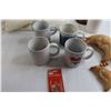 Image 2 : (5) Mugs, Necklace/Jewelry Holder, Misc.