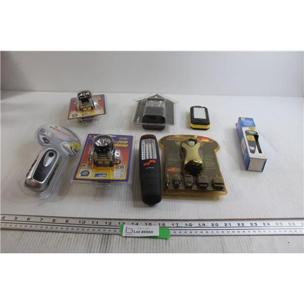 (8) Various Flashlights
