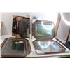 Image 1 : (3) Mirrors, (3) Wall Art Prints, Picture Frame - Largest Print Measures 17" x 21 1/2"