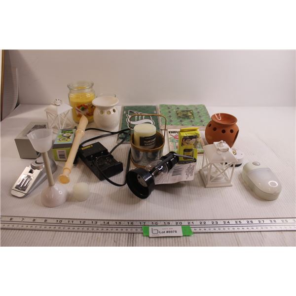 Scented Candles, Recorder, Misc.
