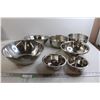 Image 1 : (9) Metal Bowls