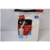 Image 2 : Unopened Package of 4 Hanes White T-Shirts - New