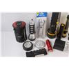 Image 2 : (12) Misc. Lot: Flashlights, Lanterns & Under-Shelf Lights - All Untested