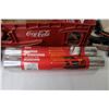 Image 6 : Plastic Coca-Cola Case - (2) Rolls of Aluminum (14"x 36") - Sandpapers - Steel Wool - Hand Sander - 
