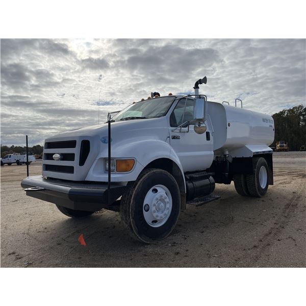 2008 FORD F750 Water Truck