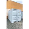 Image 1 : *OS* 12FT GREY OFFICE STORAGE SHIPPING CONTAINER 144"L X 87.5W X 99"H WITH DUAL SWING