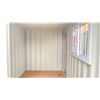 Image 3 : *OS* 12FT GREY OFFICE STORAGE SHIPPING CONTAINER 144"L X 87.5W X 99"H WITH DUAL SWING