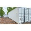 Image 2 : *OS* *H/T* GREY 40FT 52,910 MAX CAPACITY INDUSTRIAL TRANSPORT CONTAINER, 4 SIDE SWING