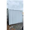 Image 2 : *OS* 9FT GREY OFFICE STORAGE SHIPPING CONTAINER 107.5"L X 88"W X 98.5"H WITH DUAL SWING