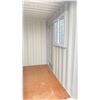 Image 3 : *OS* 9FT GREY OFFICE STORAGE SHIPPING CONTAINER 107.5"L X 88"W X 98.5"H WITH DUAL SWING