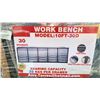 Image 2 : *OS* STEELMAN STAINLESS STEEL 18 DRAWER 2 DOOR 10' WORKBENCH 35KGS BEARING CAPACITY PER DRAWER