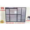 Image 3 : *OS* STEELMAN 7' STAINLESS STEEL 35 DRAWER 1 DOOR WORKBENCH 35 KGS BEARING CAPACITY PER DRAWER