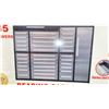 Image 3 : *OS* STEELMAN 7' STAINLESS STEEL 35 DRAWER 1 DOOR WORKBENCH 35 KGS BEARING CAPACITY PER DRAWER