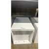 Image 1 : WHITE WATERBOX SINGLE DOOR AQUARIUM STAND ( 18"W X 17.5"D X 35.5"H )